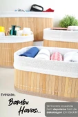 Bambu 4'lü Pinterest Stil Organizer Sepet 16572 - 2