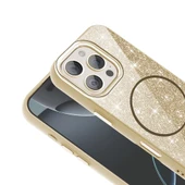 Apple iPhone 16 Pro Kılıf Magsafe Şarj Özellikli Parlayan Simli Redclick Okso Kapak thumbnail 10