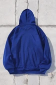 Looking Baskılı Oversize Sweatshirt - 4