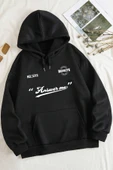 Answer me  Baskılı Oversize Sweatshirt thumbnail 2