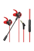 Rampage Superb RM-K21 Kırmızı Mikrofonlu Kulak İçi Kulaklık - 1