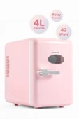 4L Pembe Mini Buzdolabı HMFR-03 - 2