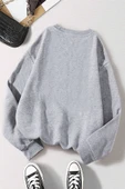 Arizona Baskılı Oversize Sweatshirt - 2