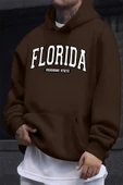 Florida Baskılı Oversize Sweatshirt thumbnail 7
