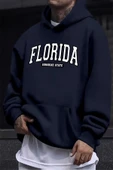 Florida Baskılı Oversize Sweatshirt thumbnail 9