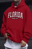 Florida Baskılı Oversize Sweatshirt thumbnail 5