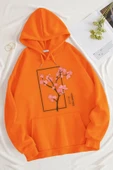 Cherry Tree Baskılı Oversize Sweatshirt thumbnail 1