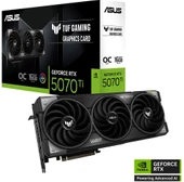Asus -TUF-RTX5070TI-O16G-GAMING-NVIDIA-GEFORCE-RTX 5070 TI-16GB GDDR7-256BIT--OC-2XHDMI-3XDP-RGB-DL - 1