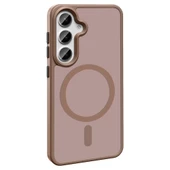 Galaxy S25 Plus Kılıf M-safe Şarj Özellikli Mat Arka Yüzey Zore Sio Kapak thumbnail 8