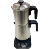 KORKMAZ A850 MODERNA ELEKTRİKLİ ÇAYDANLIK SİYAH SATİN 1.3 LT - 1
