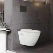 Creavit Terra Rim-Off  Asma Klozet Beyaz  TP329(Kapak Hariçtir) - 1