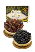 payitaht hurma Medine Mejdul Hurma 500gr Iri Boy Şekersiz Acve (MEDİNE PEYGAMBER HURMASI) 500gr Yeni Mahsül Set1kg - 1