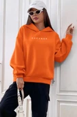 Dreamer Baskılı Oversize Sweatshirt thumbnail 1