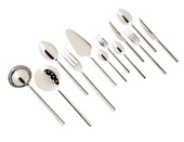 TANTİTONİ 89 PARÇA DUBLIN PASLANMAZ ÇELİK ÇATAL KAŞIK TAKIMI - 1