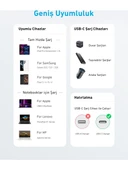 (OUTLET) Anker 322 PowerLine USB-C to USB-C Örgülü Kablo 3ft/0.9m 60W - USB-IF - Beyaz - A81F5 (Anker Türkiye Garantili) - 4