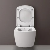 Creavit Elegant Amortisörlü Klozet Kapağı Beyaz KC1103.01.0000E - 3