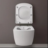 Creavit Elegant Amortisörlü Klozet Kapağı Beyaz KC1103.01.0000E - 2