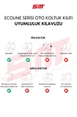 Ecoline Serisi Universal Oto Koltuk Kılıfı - 4