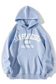San Francisco Baskılı Oversize Sweatshirt thumbnail 5