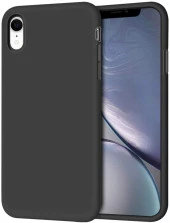 Apple iPhone XR Kılıf Ultra İnce Kaymaz Kadife Silikon - 1