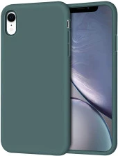 Apple iPhone XR Kılıf Ultra İnce Kaymaz Kadife Silikon - 3
