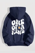 One Of a Kind Baskılı Oversize Sweatshirt - 9
