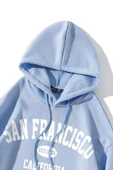 San Francisco Baskılı Oversize Sweatshirt thumbnail 6
