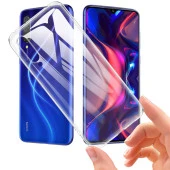 Xiaomi Mi 9 Lite Kılıf Şeffaf Hibrit Silikon Esnek Tam Koruma - 4