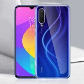Xiaomi Mi 9 Lite Kılıf Şeffaf Hibrit Silikon Esnek Tam Koruma - 8