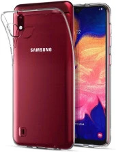 Samsung Galaxy A10 Kılıf Şeffaf Hibrit Silikon Esnek Tam Koruma - 2