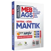 MEB AGS Sayısal ve Sözel Mantık Kara Kutu En Kapsamlı ÖSYM Çıkmış Soru Bankası Konu Özetli Çözümlü - 1