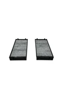 Wunder Bmw X6 E70, E72 2008-2013 Çiftli Karbonlu Polen Filtresi - 3