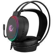 Rampage ROGUE Siyah USB RGB Ledli Gaming Esnek Mikrofonlu Oyuncu Kulaklık - 4