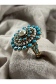 Turkuaz Taşlı Yüzük thumbnail 9