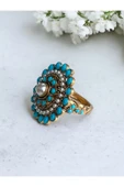 Turkuaz Taşlı Yüzük thumbnail 5