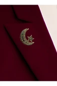 İnci Ay Yıldız Broş - 7