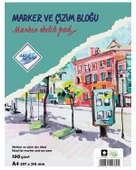 Art liva Artliva Eskiz Defteri A4 190gr 20 Sayfa - 1