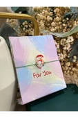 Yeni Yıl Kardan Adam Cam Murano Bileklik Yılbaşı Temalı Christmas Bileklik - 6