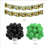 MİNECRAFT TEMALI BALON+BANNER SETİ thumbnail 2