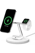 Belkin BoostCharge PRO Qi2 15W 3in1 MagSafe Şarj Standı WIZ009vfWH-V2 - 2