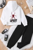 Çocuk Spirit Baskılı Eşofman Takımı thumbnail 3