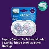 Philips Avent Scf85/61 Ultra Air 6-18 Kız Emzik - 3