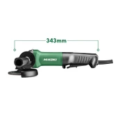 Hikoki G12SE3 115mm 1400W Profesyonel Avuç Taşlama - 3