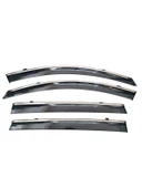 Chery Tiggo 7 Uyumlu Tiggo Yazılı Kromlu Cam Rüzgarlığı 4'lü thumbnail 2