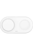 Belkin BoostCharge Pro 2'si 1 Uyumlu arada MageSafe Kablosuz Şarj İstasyonu WIZ021vfWH - 3