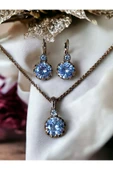 Elmas Kesim Zirkon Taşlı Set - 5