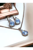 Elmas Kesim Zirkon Taşlı Set - 3