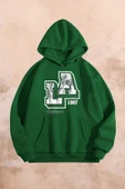 La California Baskılı Oversize Sweatshirt - 1