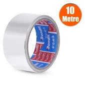Alüminyum Folyo Bant 45 mm x 10 Metre Yanmaz Soba Borusu Bandı - 1