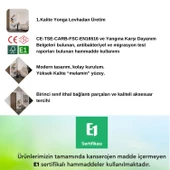 VİESMO Cross Dekoratif Çapraz Sekiz Bölmeli Kitaplık (Beyaz) - 5
